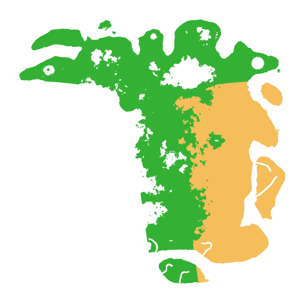 Biome Rust Map: Procedural Map, Size: 4250, Seed: 48512546