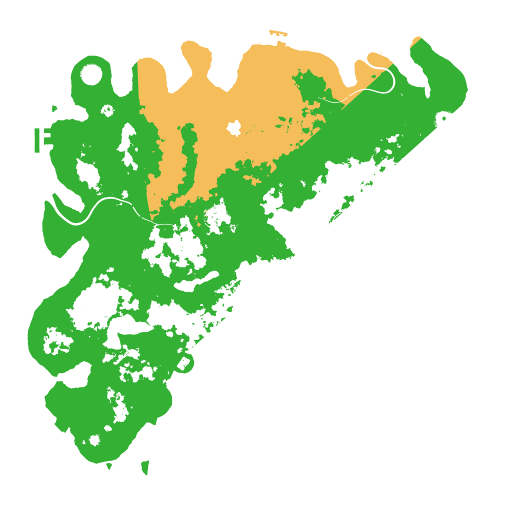 Biome Rust Map: Procedural Map, Size: 4250, Seed: 82614128