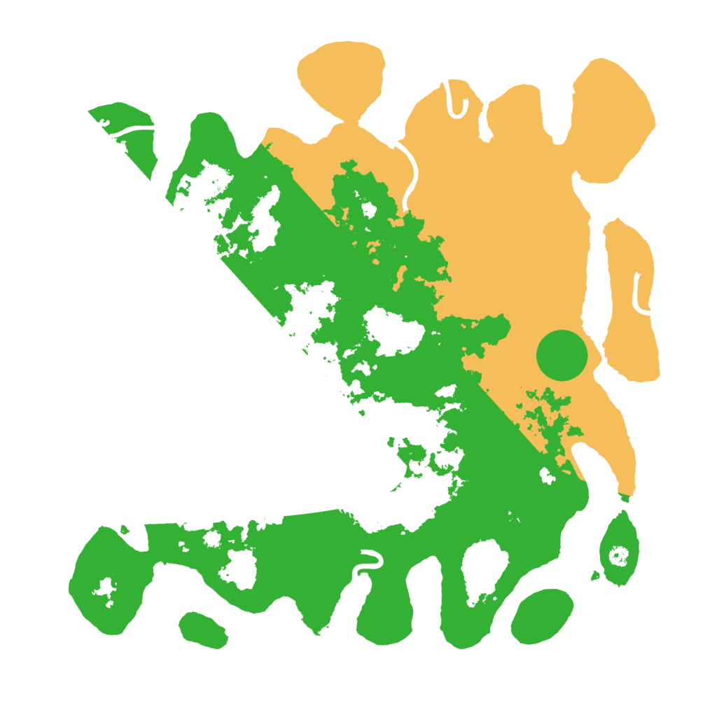 Biome Rust Map: Procedural Map, Size: 3700, Seed: 1653408287