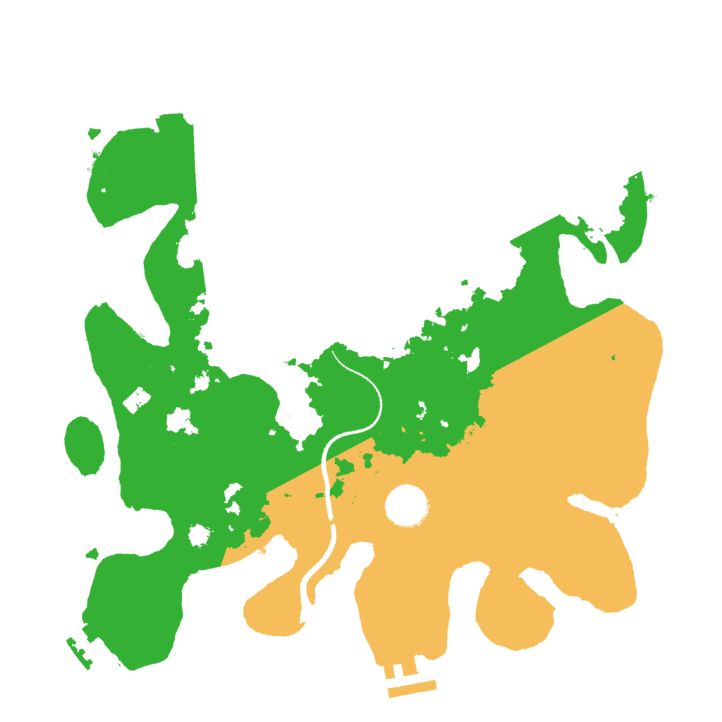 Biome Rust Map: Procedural Map, Size: 3000, Seed: 1349714116