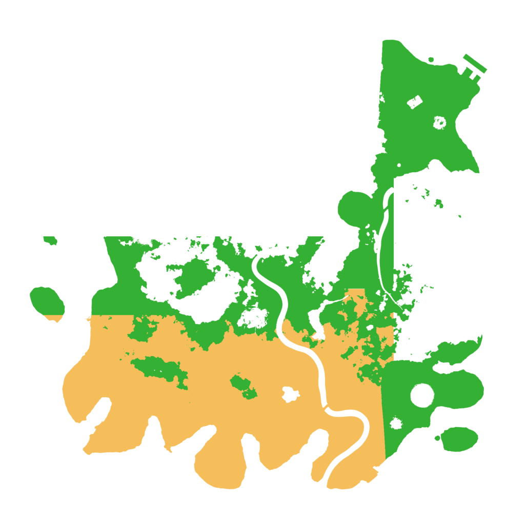 Biome Rust Map: Procedural Map, Size: 4000, Seed: 16482382