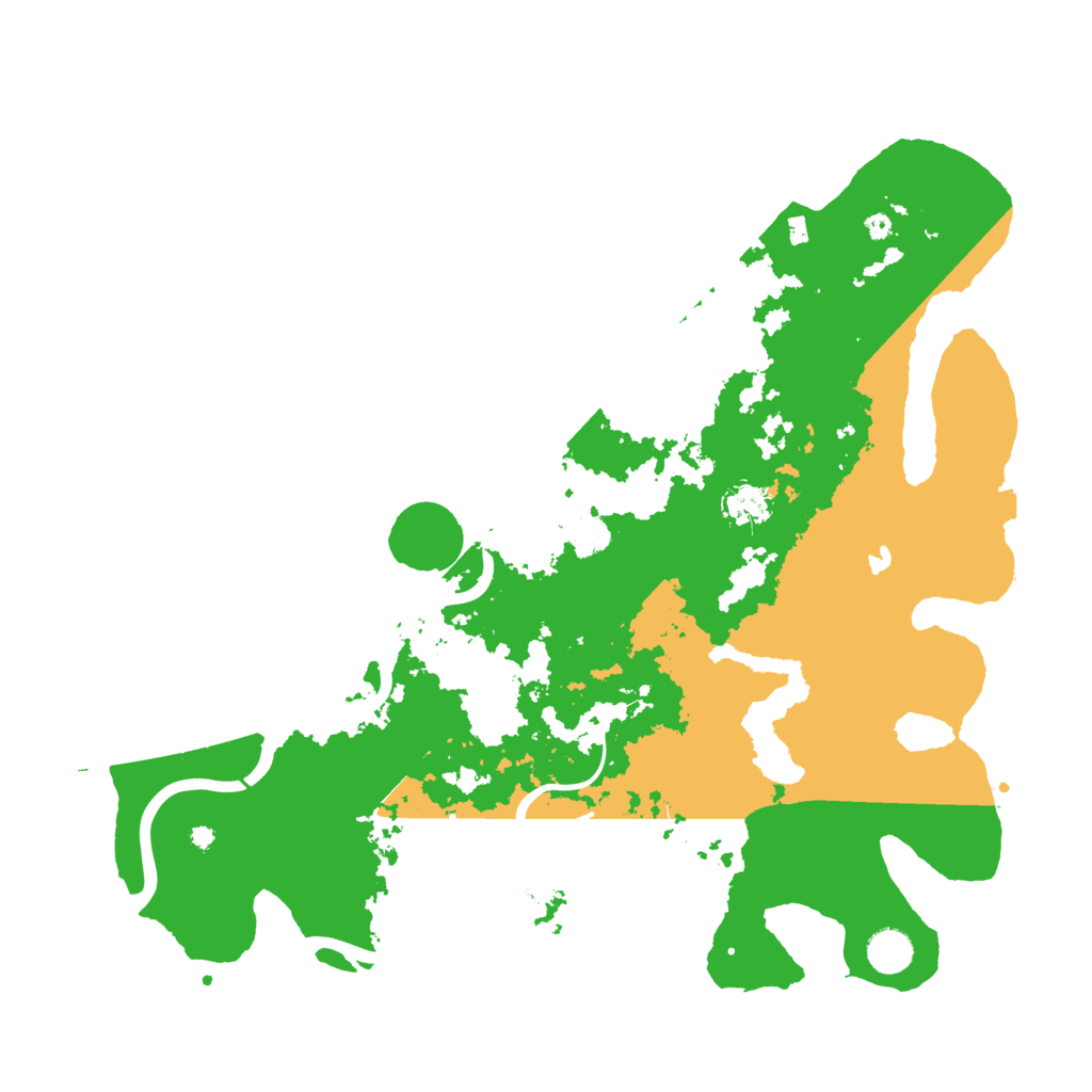 Biome Rust Map: Procedural Map, Size: 4250, Seed: 118531225