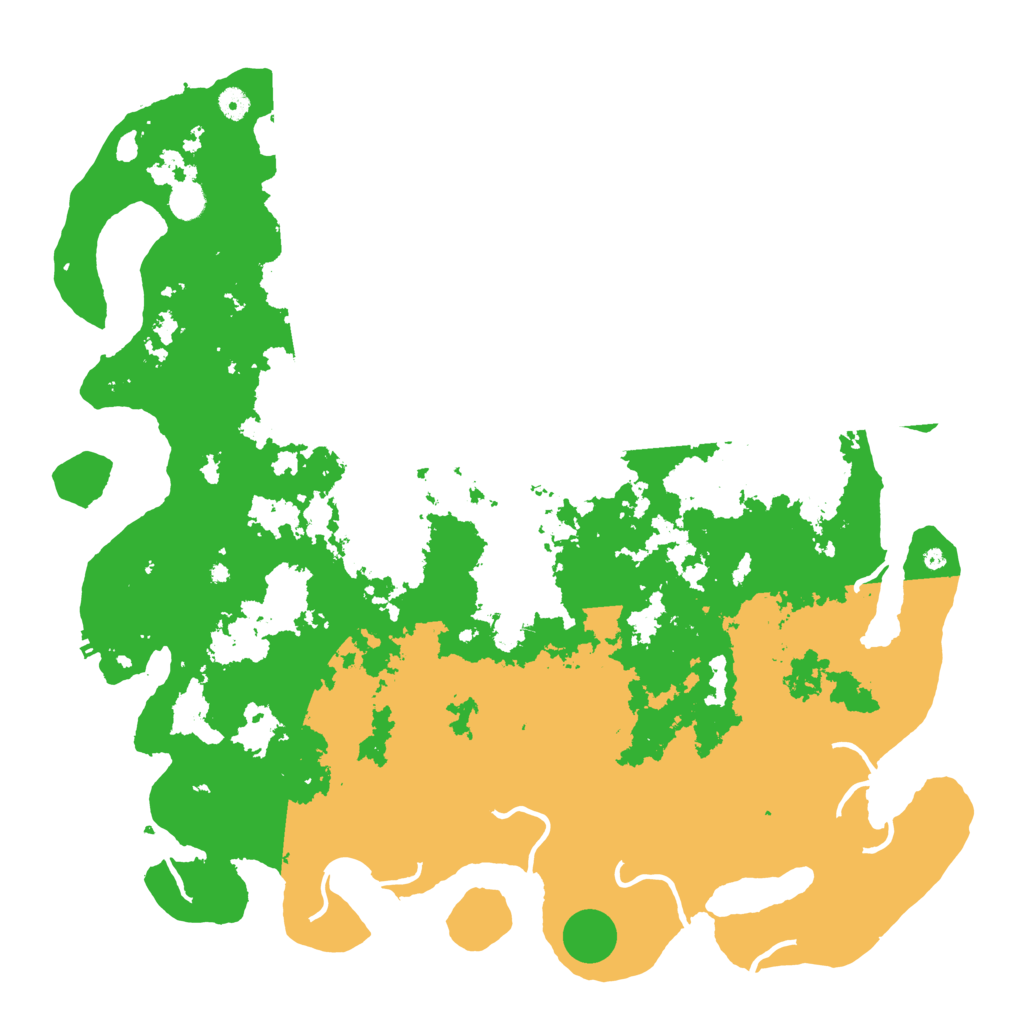 Biome Rust Map: Procedural Map, Size: 5000, Seed: 270788100