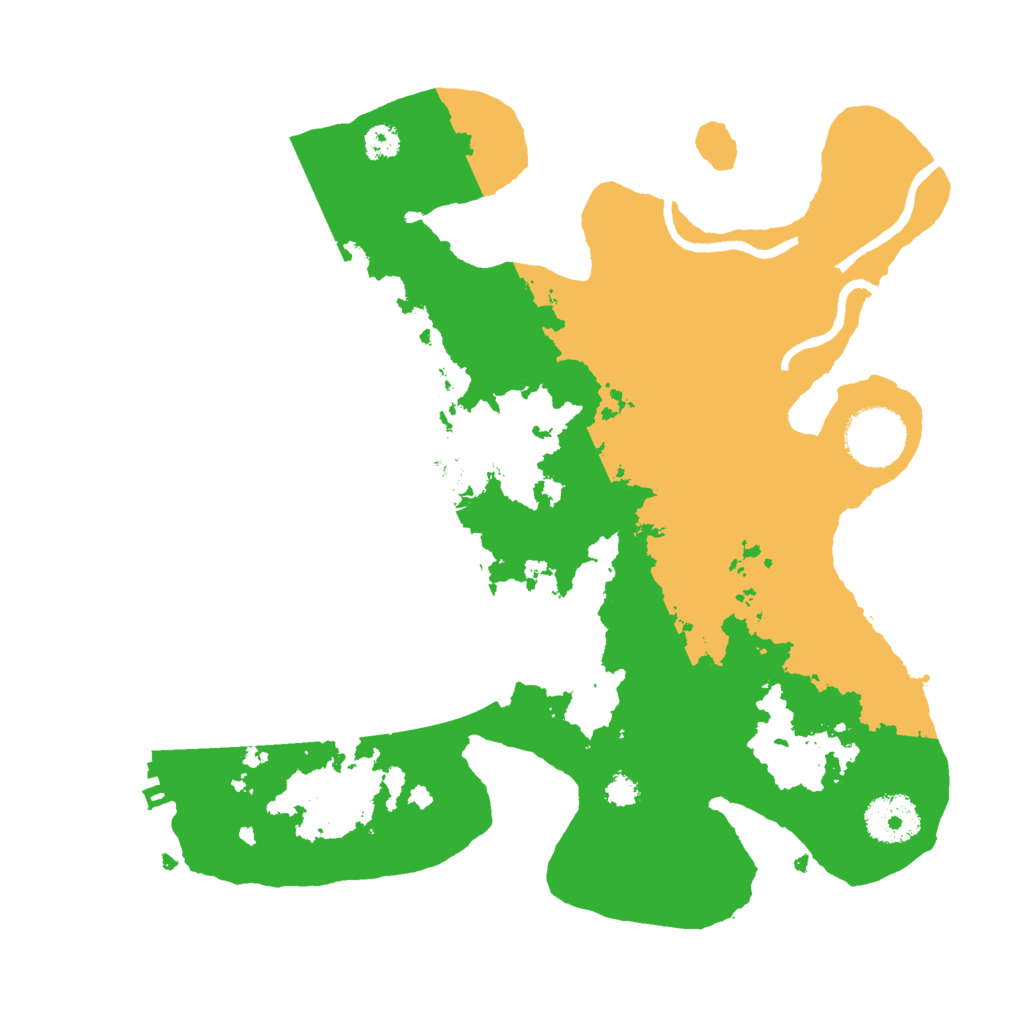 Biome Rust Map: Procedural Map, Size: 3000, Seed: 8590416