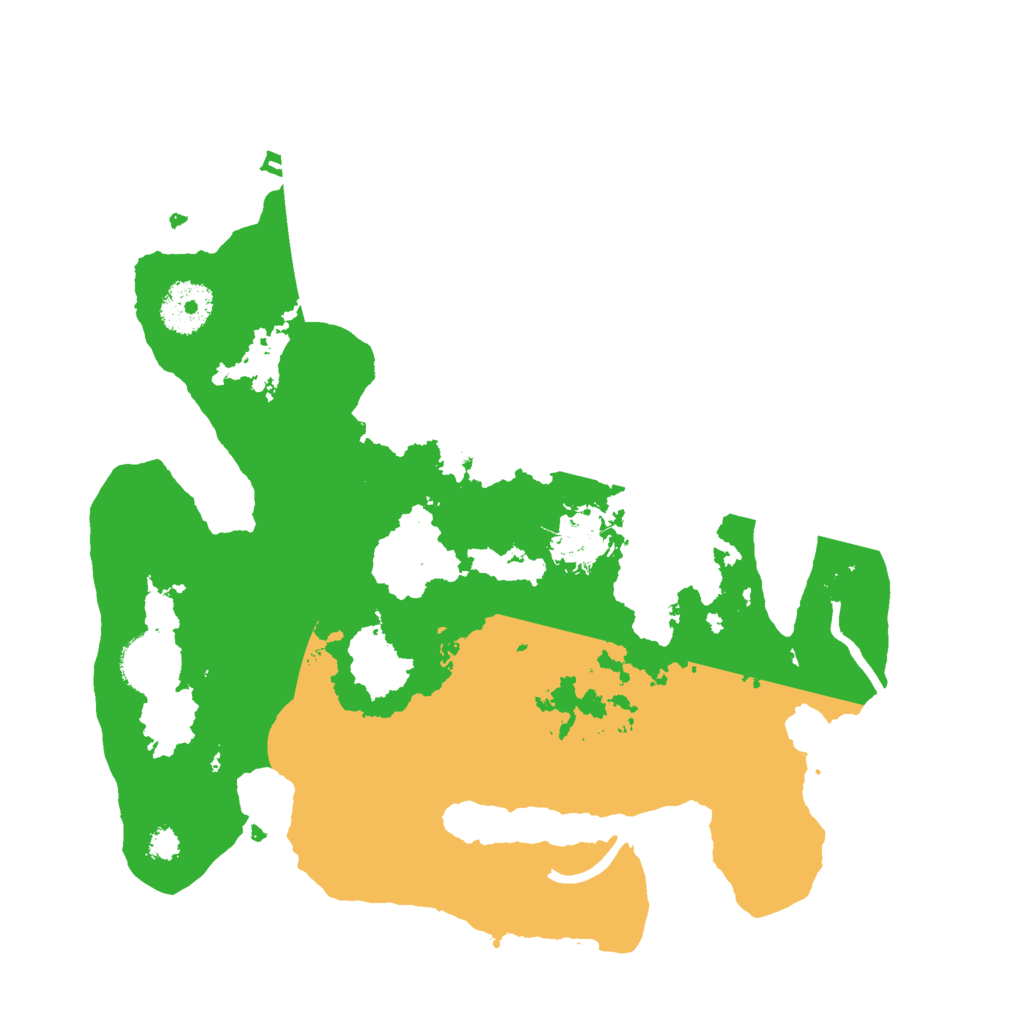 Biome Rust Map: Procedural Map, Size: 3000, Seed: 29912