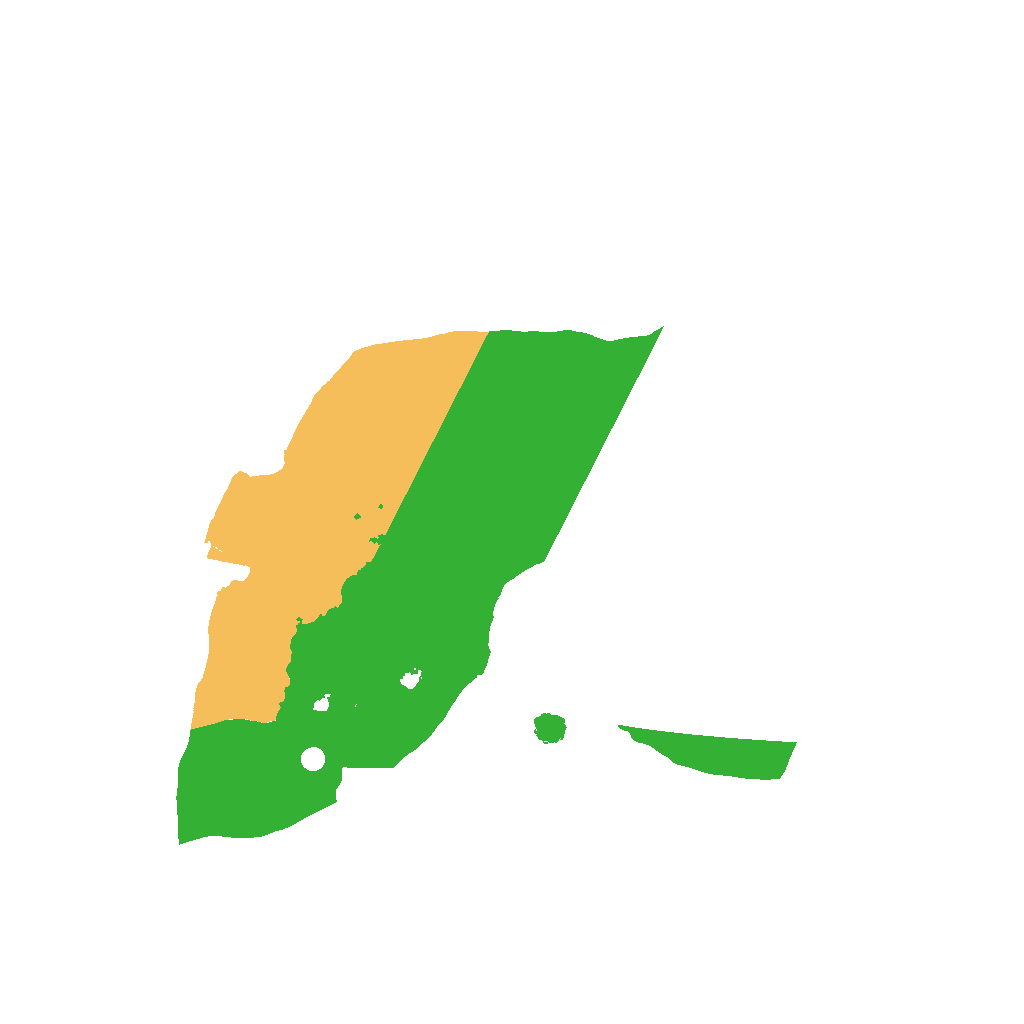 Biome Rust Map: Procedural Map, Size: 1300, Seed: 696969