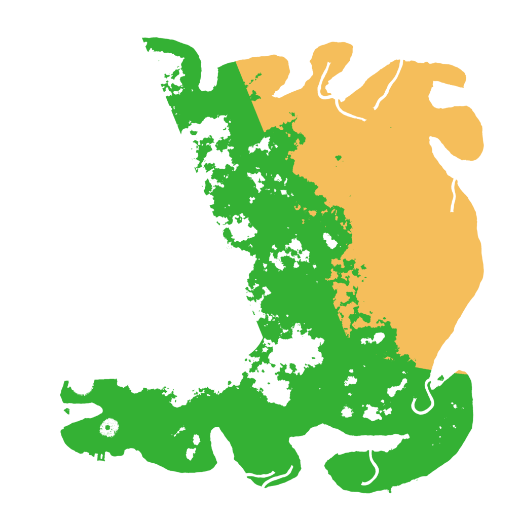 Biome Rust Map: Procedural Map, Size: 4250, Seed: 254356215