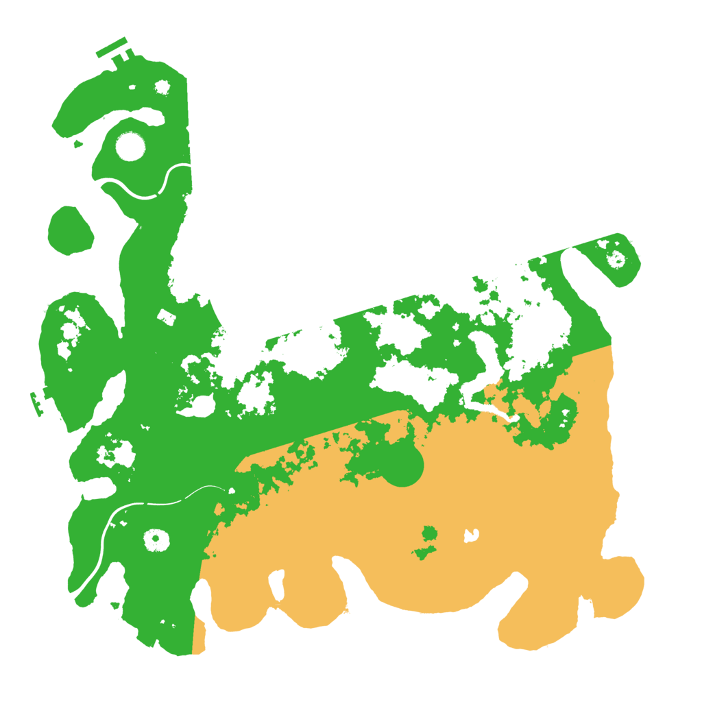 Biome Rust Map: Procedural Map, Size: 4250, Seed: 606445274