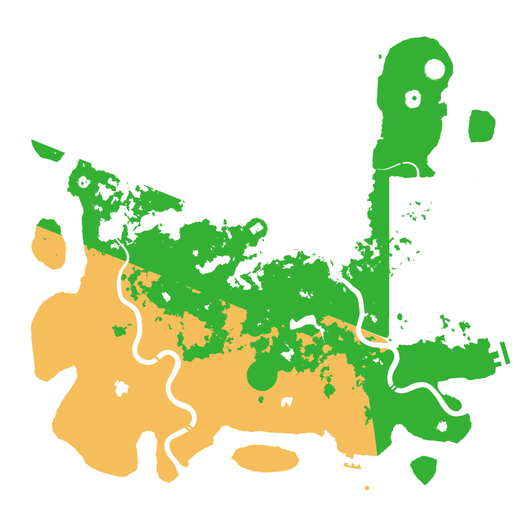 Biome Rust Map: Procedural Map, Size: 4500, Seed: 1404710572