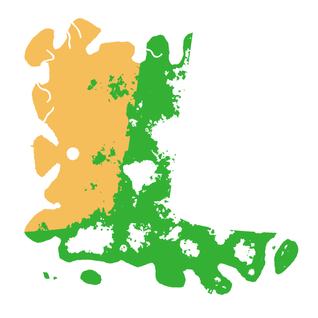 Biome Rust Map: Procedural Map, Size: 4500, Seed: 1324567