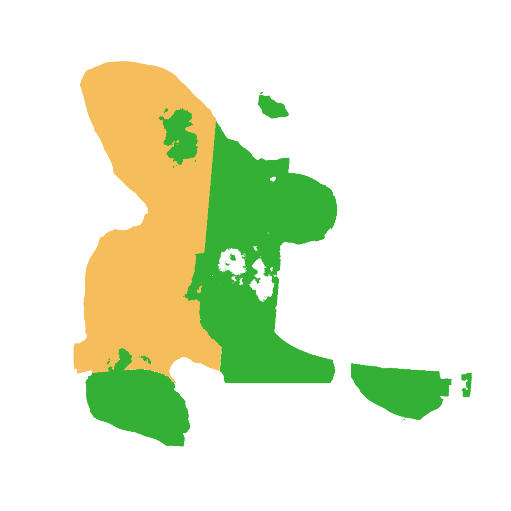 Biome Rust Map: Procedural Map, Size: 2000, Seed: 2120951693