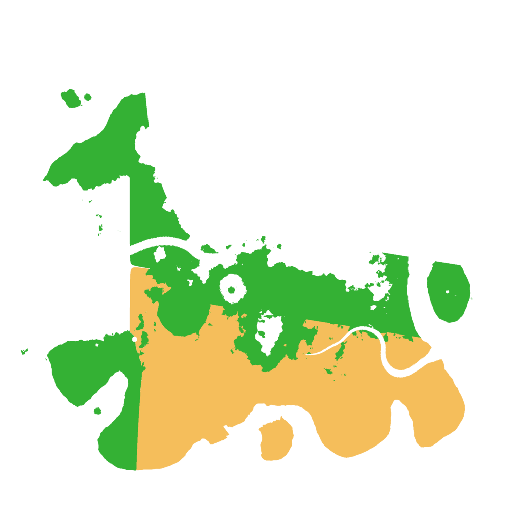 Biome Rust Map: Procedural Map, Size: 2890, Seed: 31410