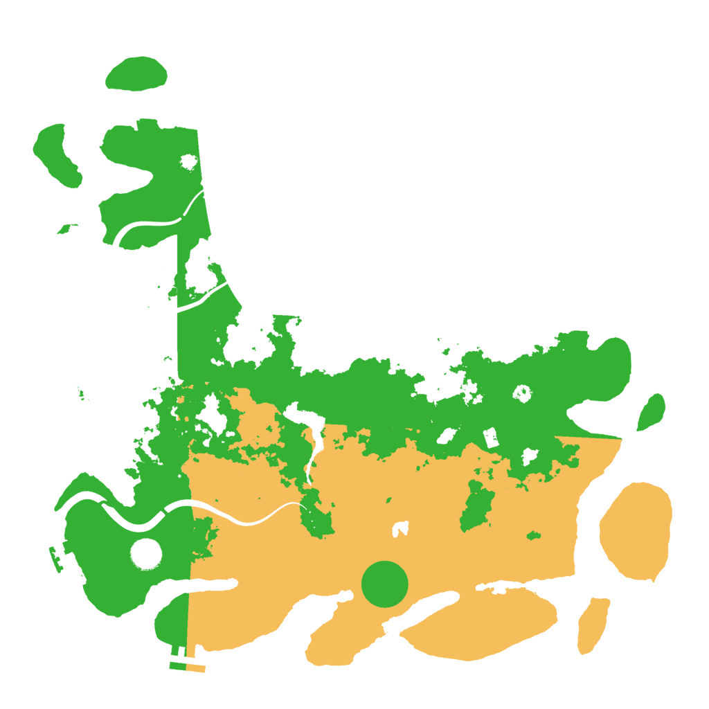 Biome Rust Map: Procedural Map, Size: 4000, Seed: 28233