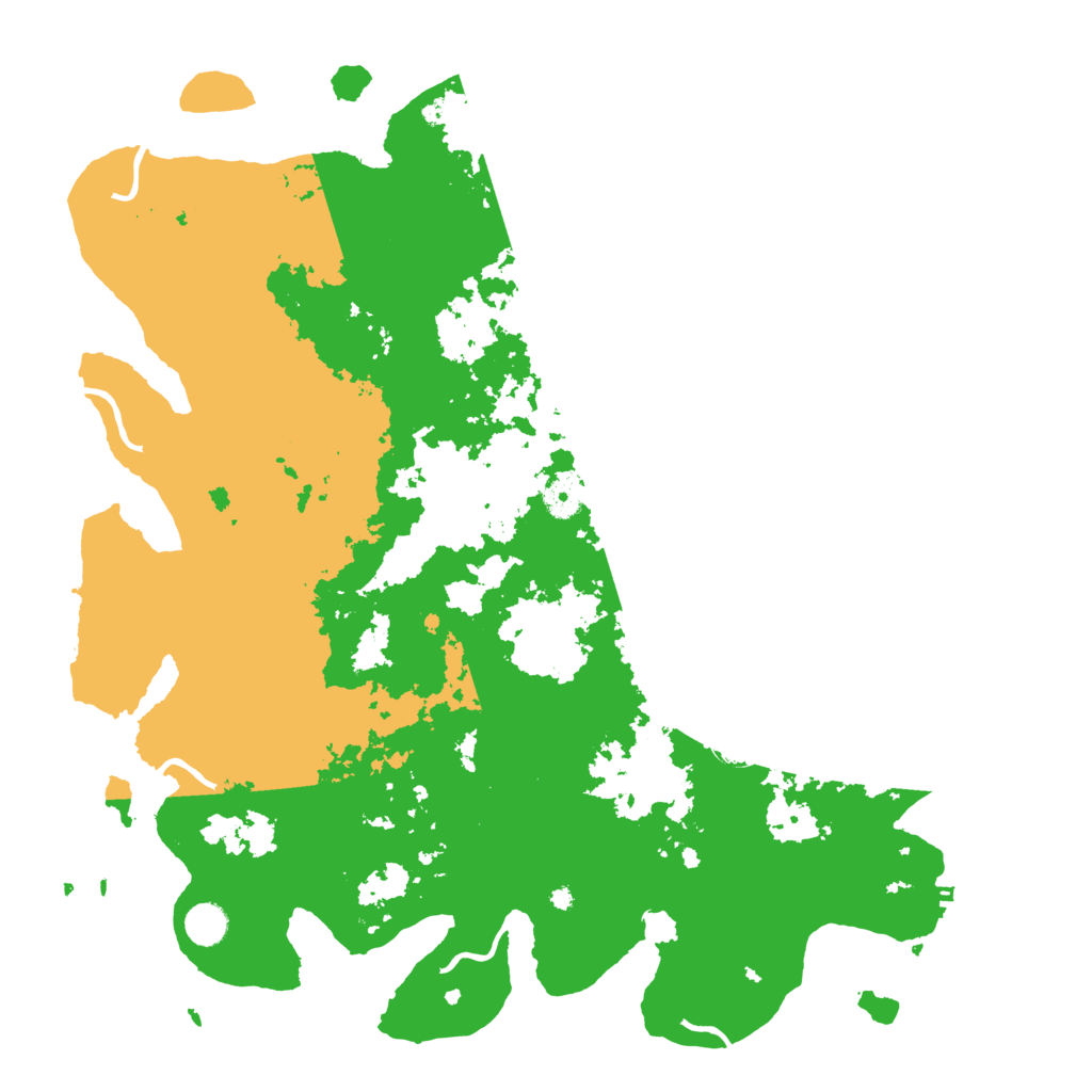 Biome Rust Map: Procedural Map, Size: 4500, Seed: 1491299691