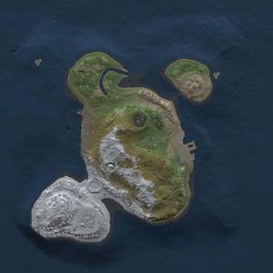 Thumbnail Rust Map: Procedural Map, Size: 2000, Seed: 40080681, 6 Monuments