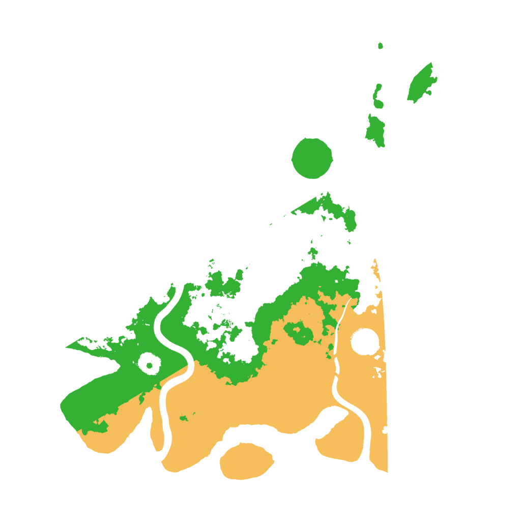 Biome Rust Map: Procedural Map, Size: 3500, Seed: 1650519582