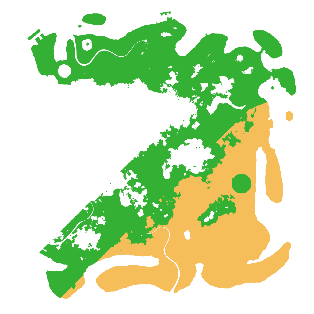 Biome Rust Map: Procedural Map, Size: 4250, Seed: 59476743