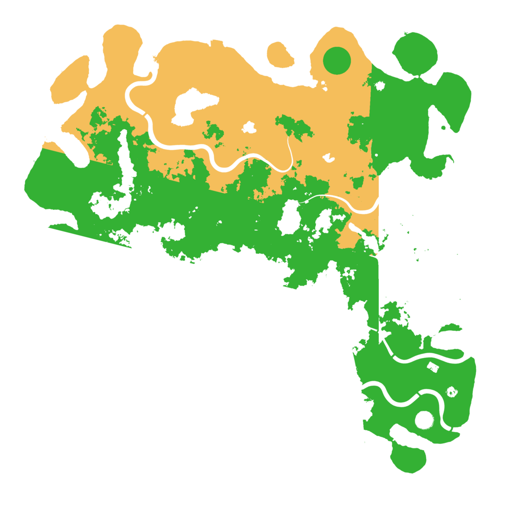 Biome Rust Map: Procedural Map, Size: 4800, Seed: 819784216