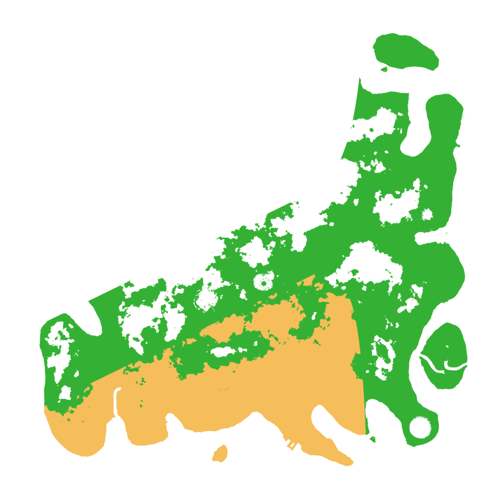 Biome Rust Map: Procedural Map, Size: 4096, Seed: 489913371