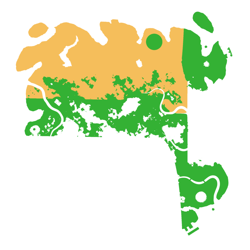 Biome Rust Map: Procedural Map, Size: 4050, Seed: 590983243