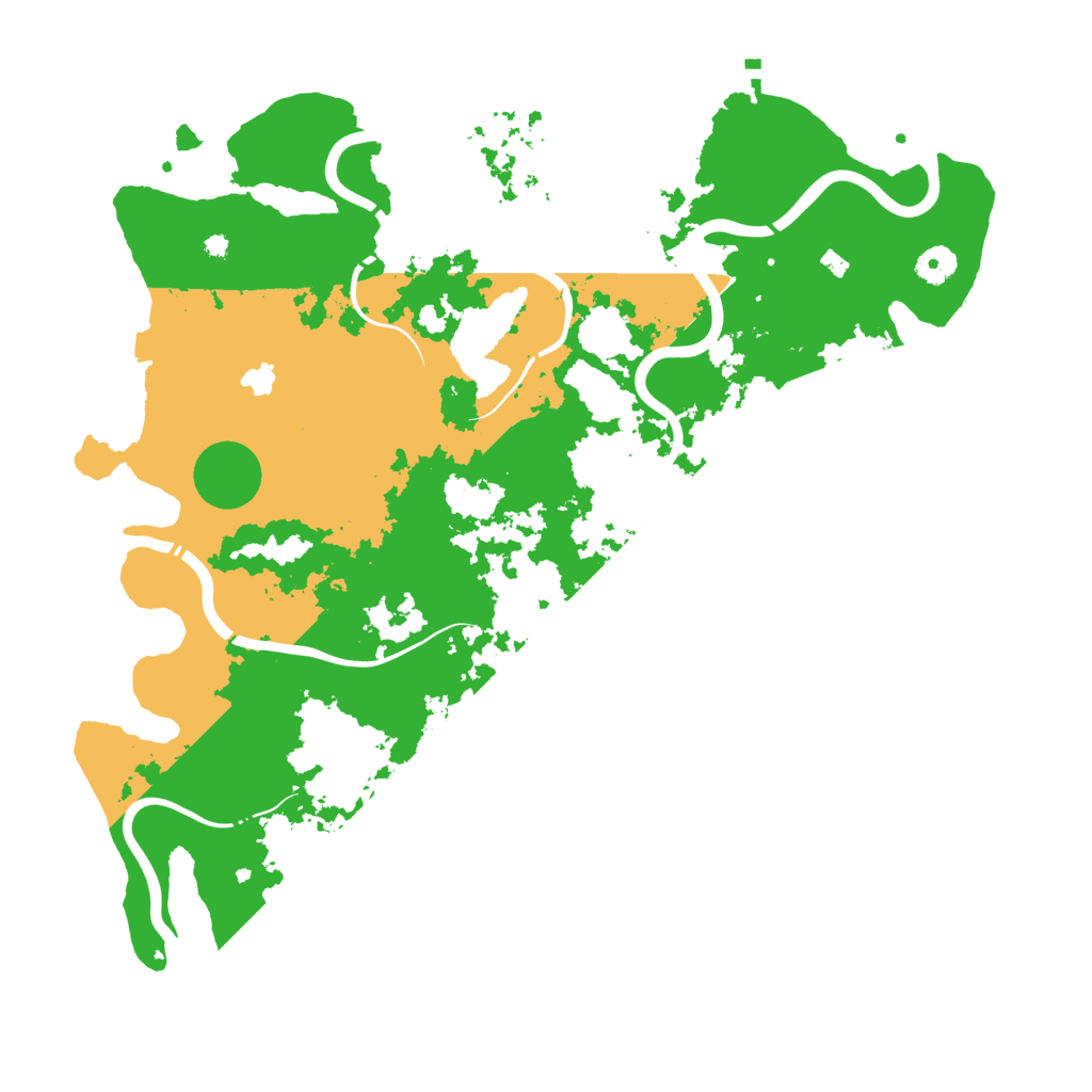 Biome Rust Map: Procedural Map, Size: 4250, Seed: 1174886748