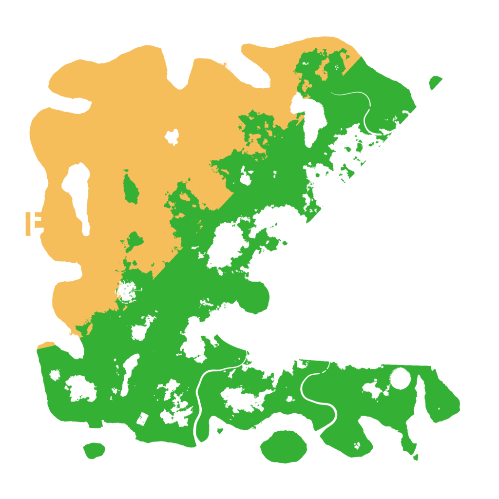 Biome Rust Map: Procedural Map, Size: 4250, Seed: 1201101308