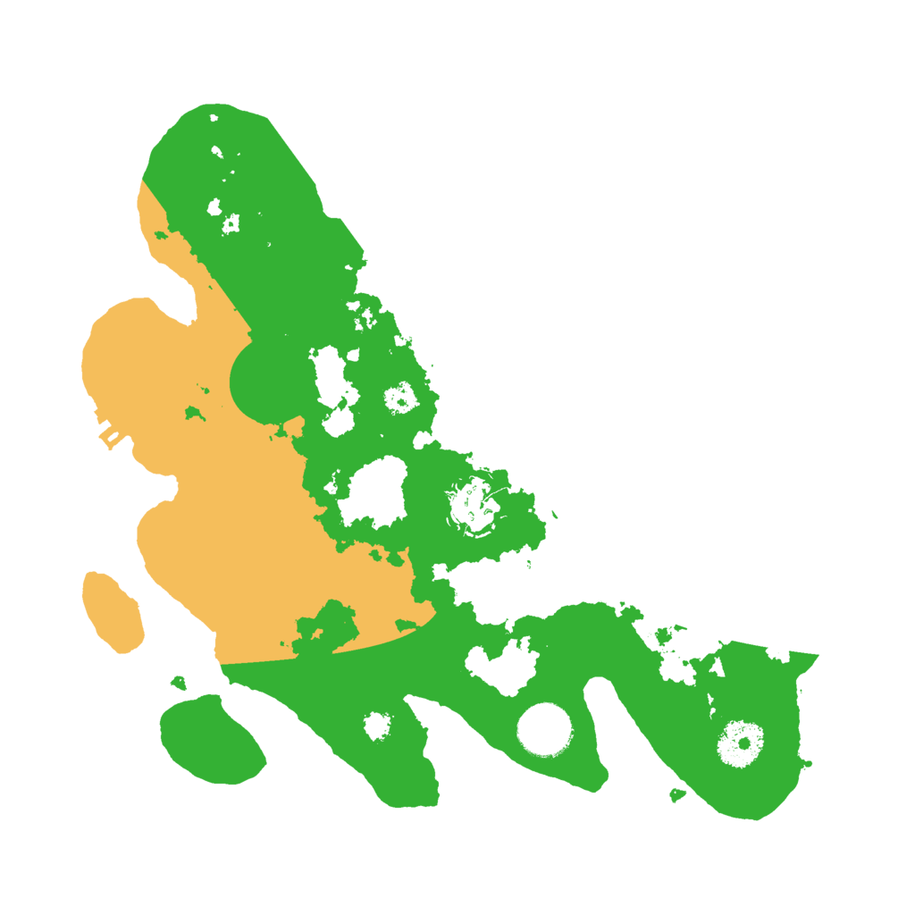 Biome Rust Map: Procedural Map, Size: 3000, Seed: 13713