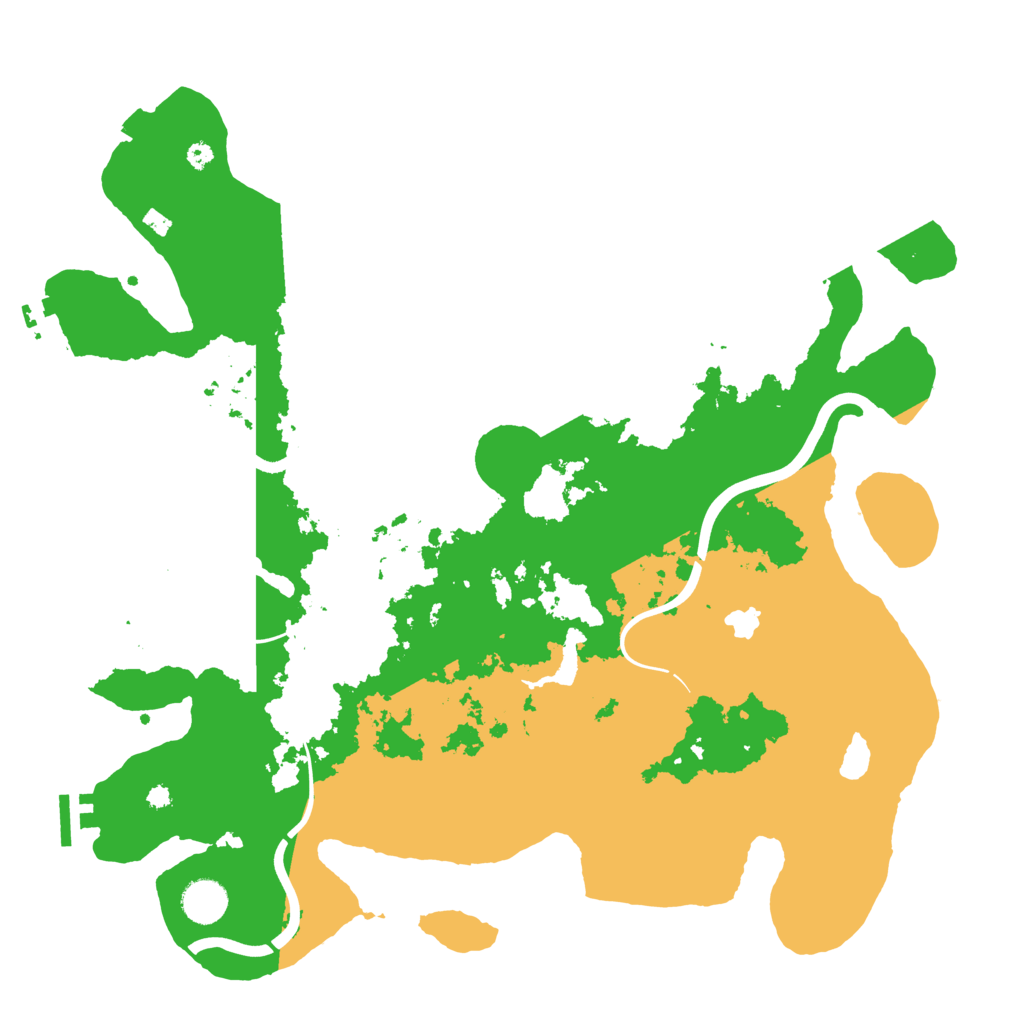 Biome Rust Map: Procedural Map, Size: 4000, Seed: 383009765