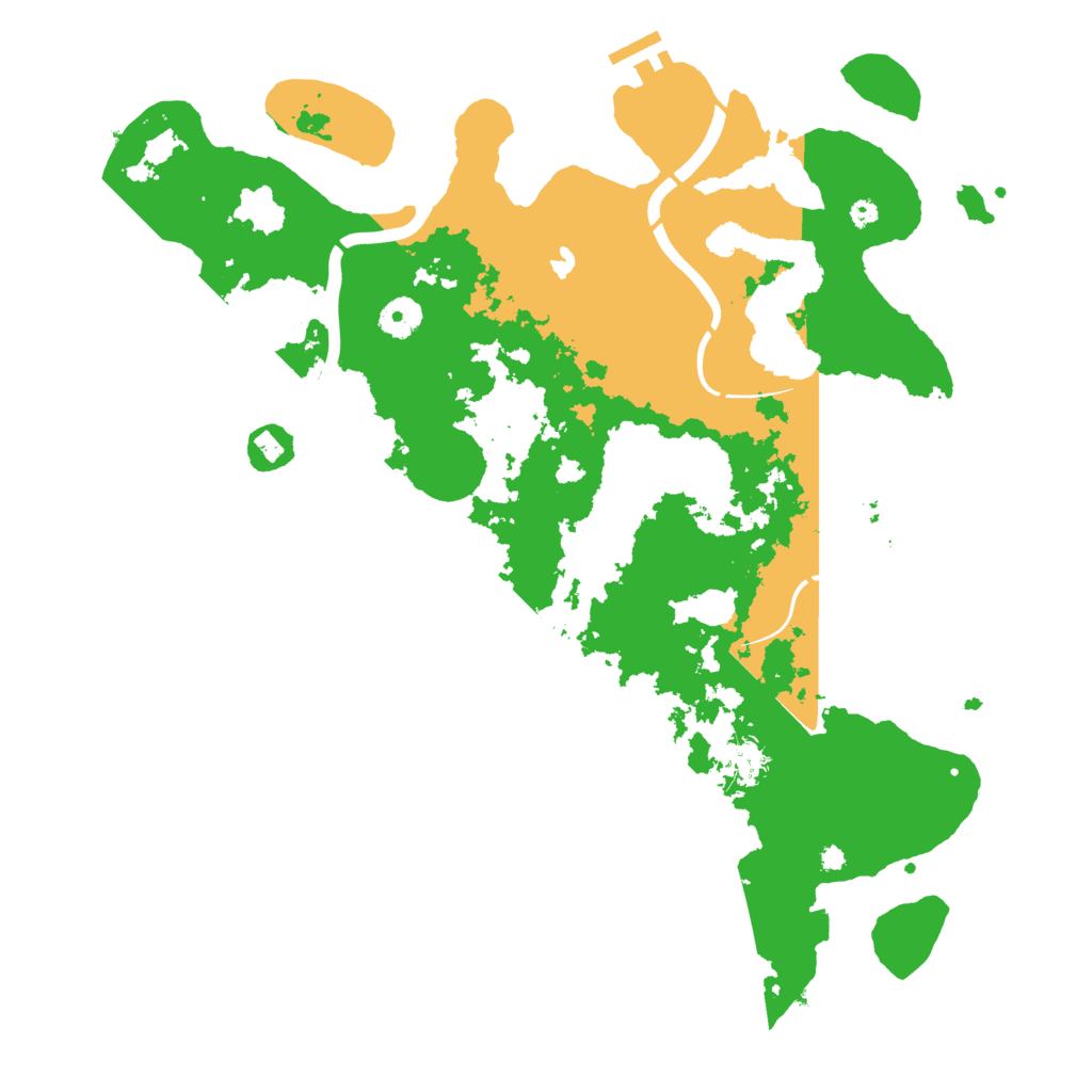 Biome Rust Map: Procedural Map, Size: 4000, Seed: 110014626