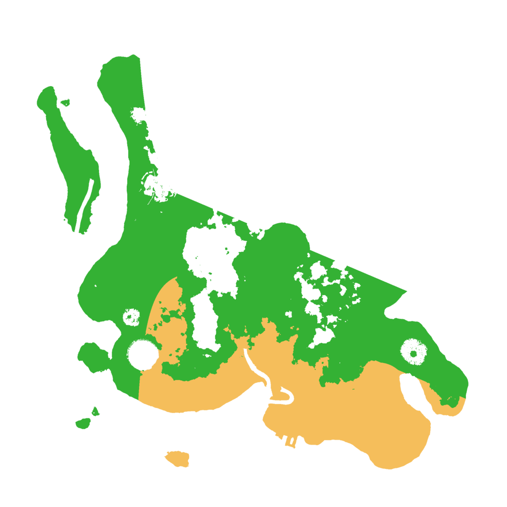 Biome Rust Map: Procedural Map, Size: 3000, Seed: 1558880759