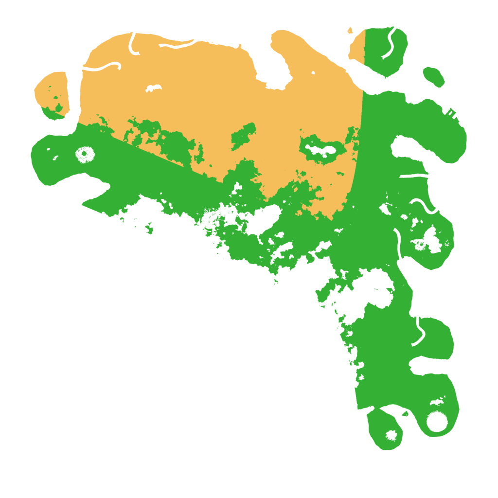 Biome Rust Map: Procedural Map, Size: 4250, Seed: 1638934192