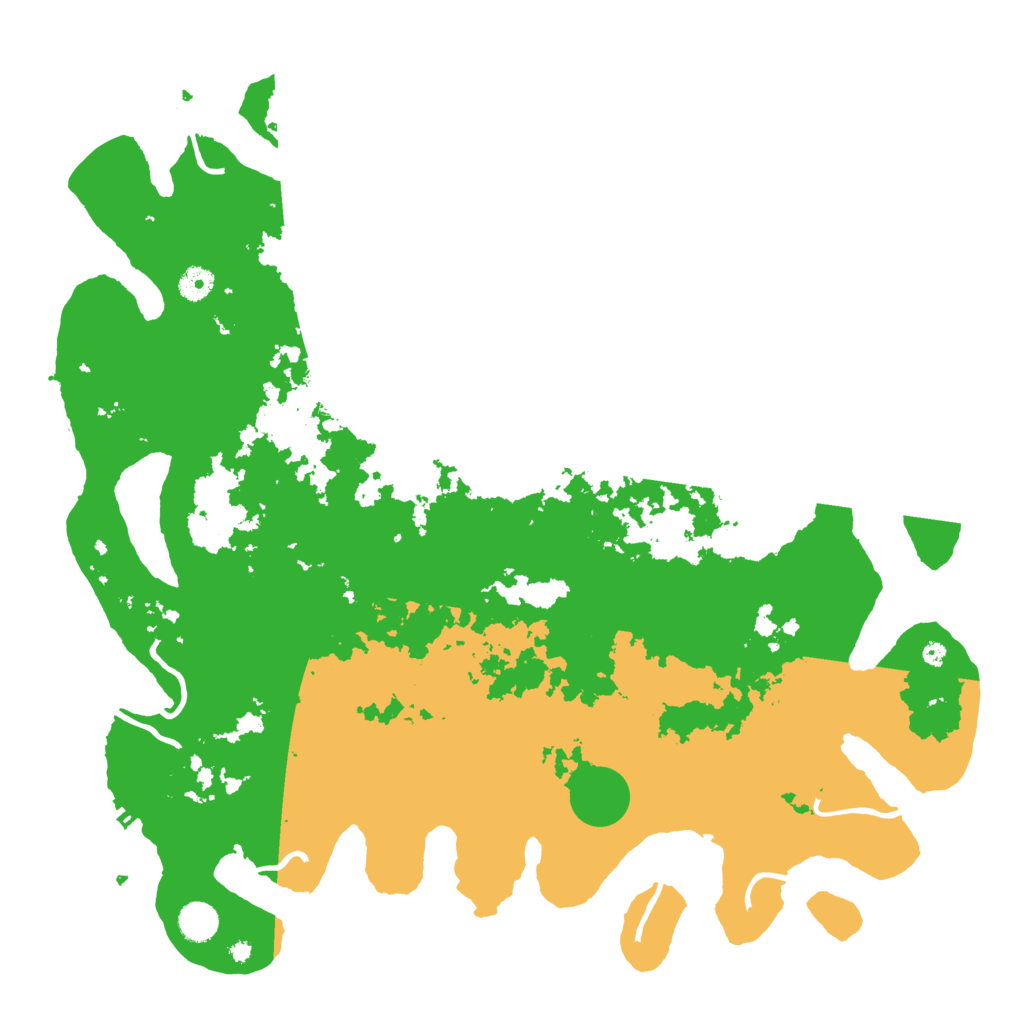 Biome Rust Map: Procedural Map, Size: 4500, Seed: 1647652464