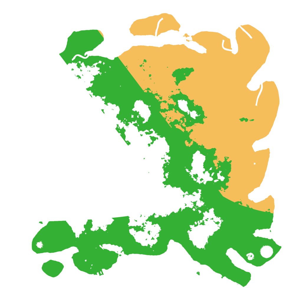 Biome Rust Map: Procedural Map, Size: 4250, Seed: 51