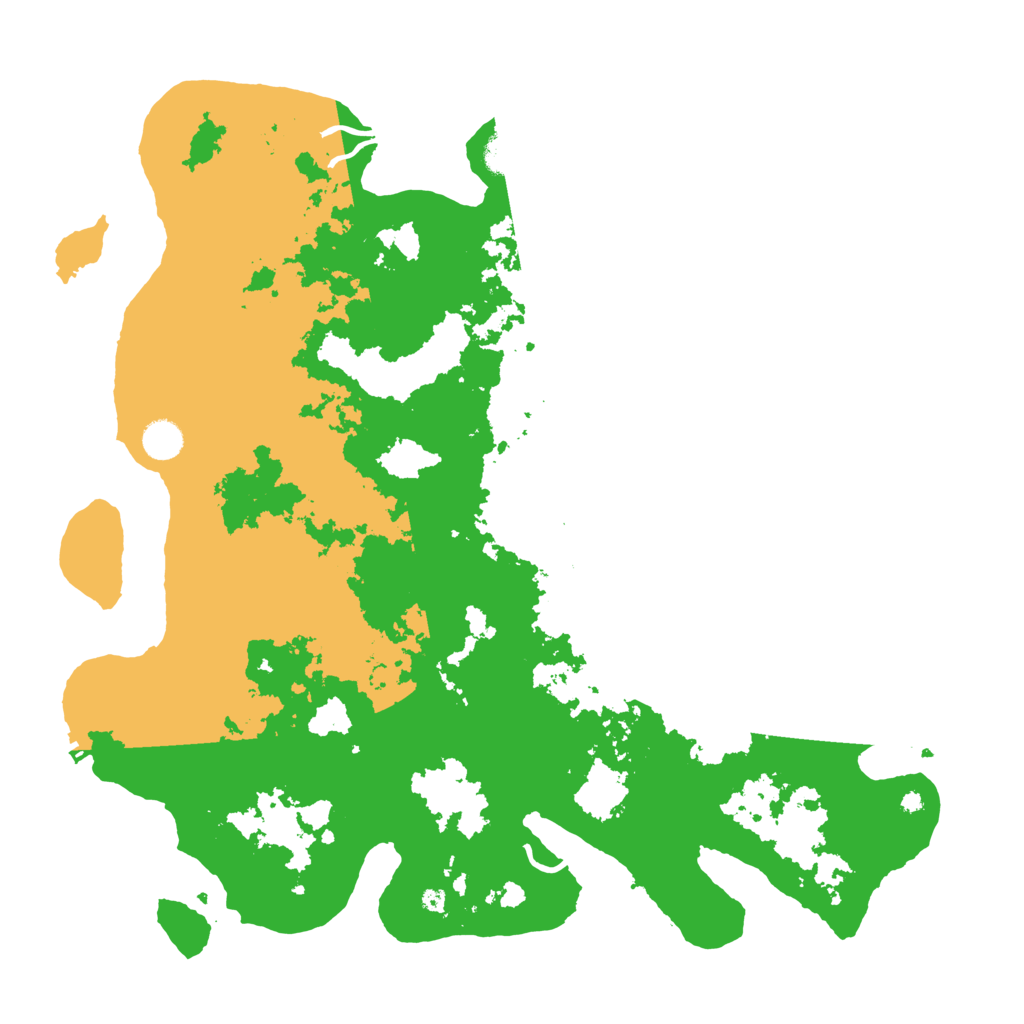 Biome Rust Map: Procedural Map, Size: 4500, Seed: 1290229168