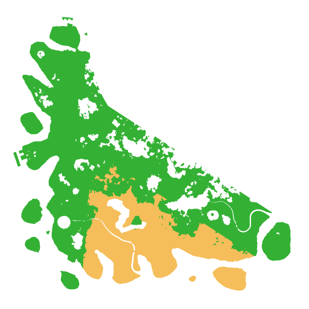 Biome Rust Map: Procedural Map, Size: 4250, Seed: 907276019