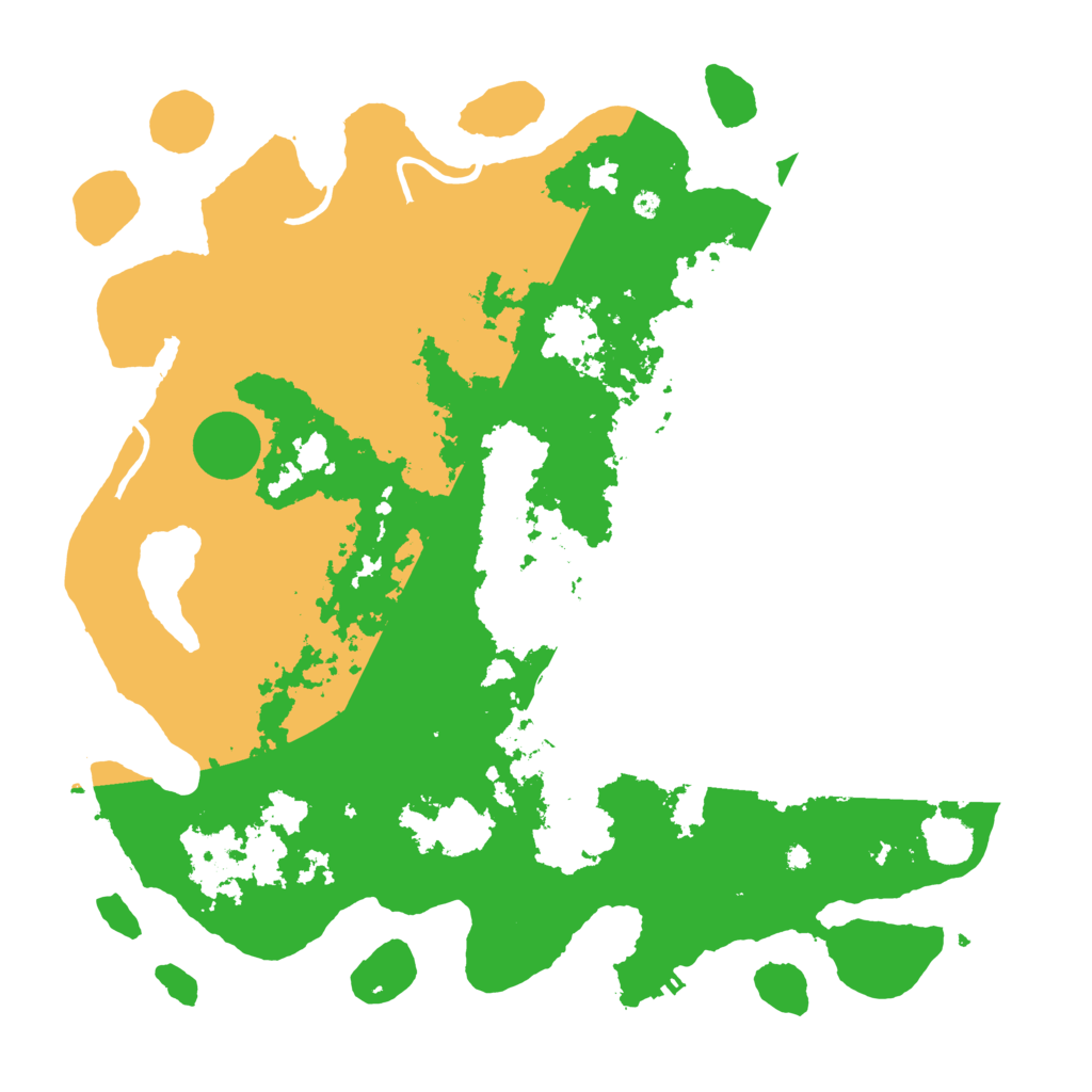 Biome Rust Map: Procedural Map, Size: 4250, Seed: 1054221394