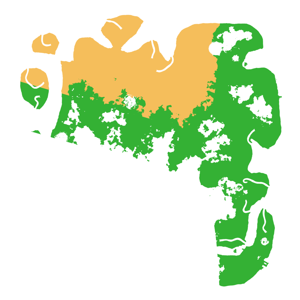 Biome Rust Map: Procedural Map, Size: 4050, Seed: 1636533941