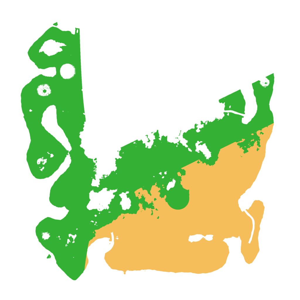 Biome Rust Map: Procedural Map, Size: 3500, Seed: 2083041914