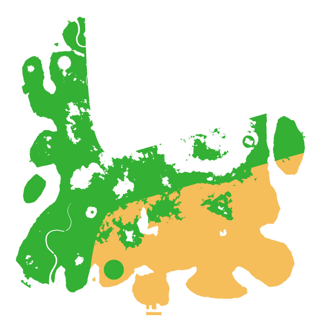Biome Rust Map: Procedural Map, Size: 4250, Seed: 831214801