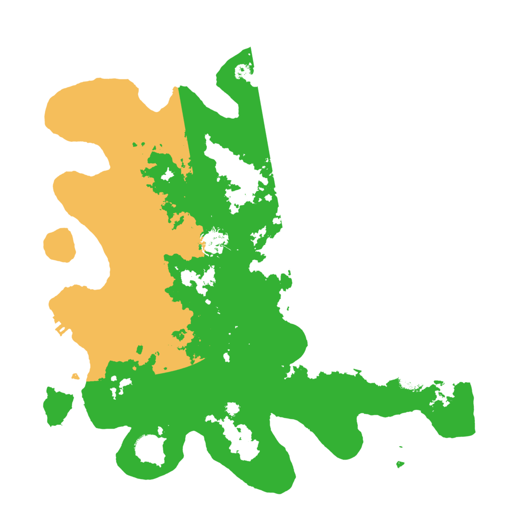 Biome Rust Map: Procedural Map, Size: 3501, Seed: 2026