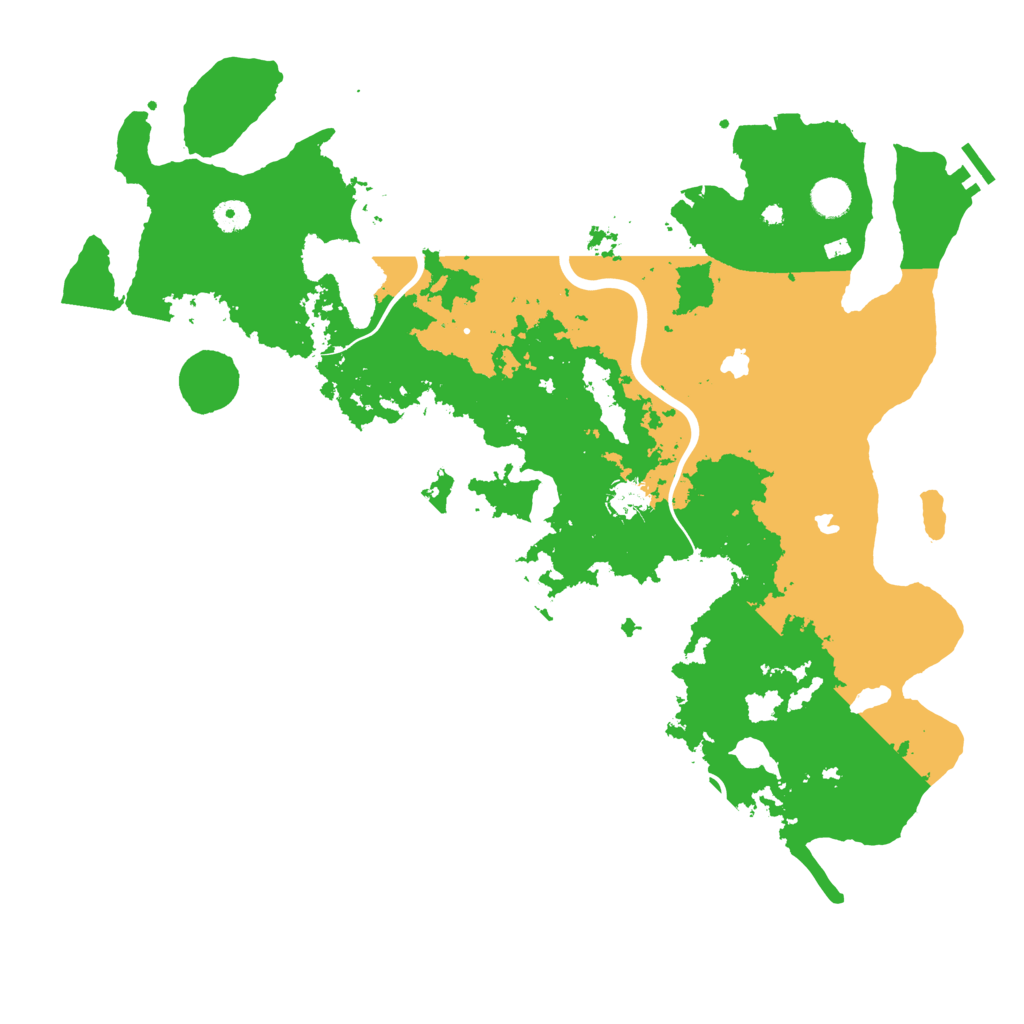 Biome Rust Map: Procedural Map, Size: 4500, Seed: 169515079