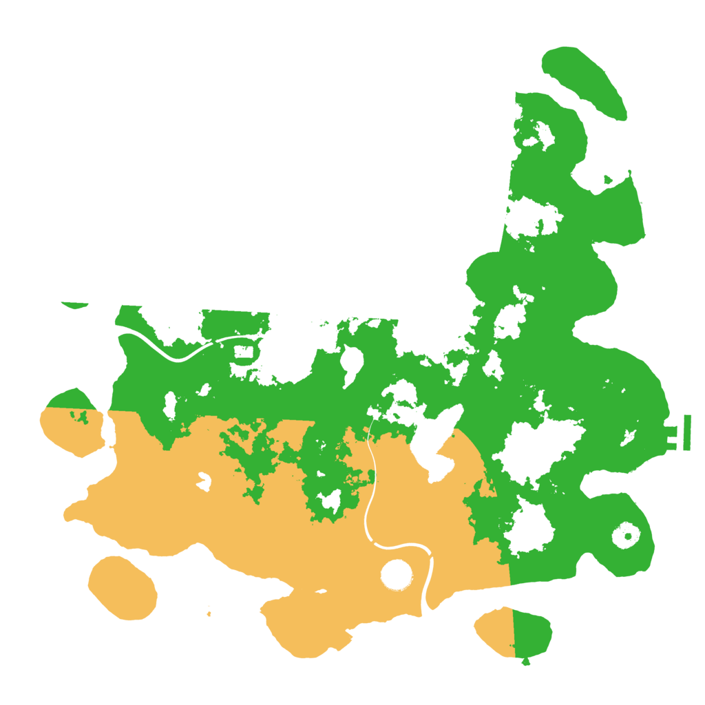 Biome Rust Map: Procedural Map, Size: 4000, Seed: 859967251