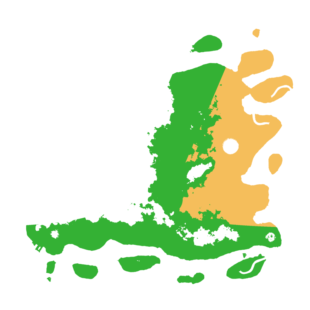 Biome Rust Map: Procedural Map, Size: 3500, Seed: 1593318643