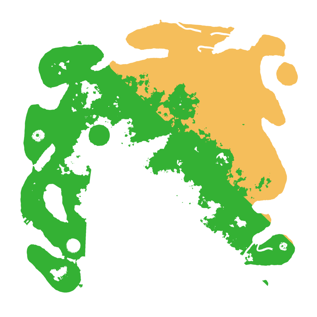 Biome Rust Map: Procedural Map, Size: 4000, Seed: 1237152651