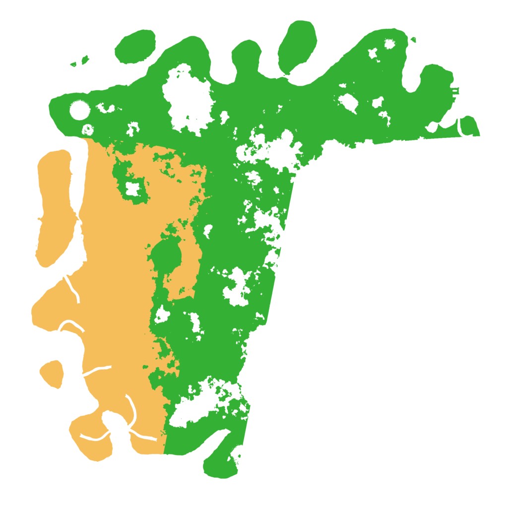 Biome Rust Map: Procedural Map, Size: 4500, Seed: 667361308