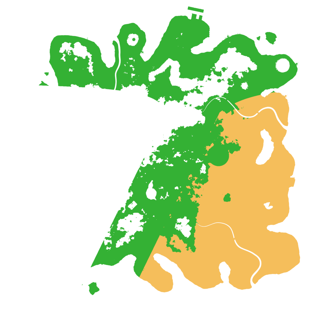 Biome Rust Map: Procedural Map, Size: 4050, Seed: 882663146