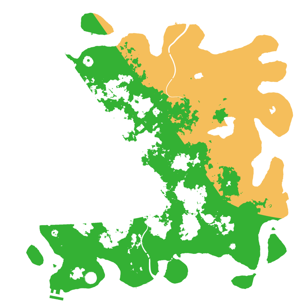 Biome Rust Map: Procedural Map, Size: 4500, Seed: 1475764769