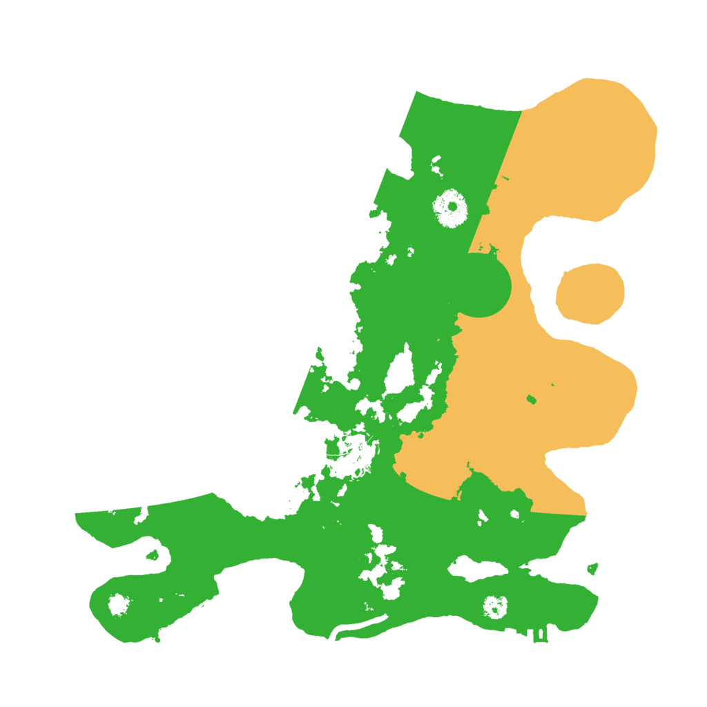 Biome Rust Map: Procedural Map, Size: 3000, Seed: 2089880733