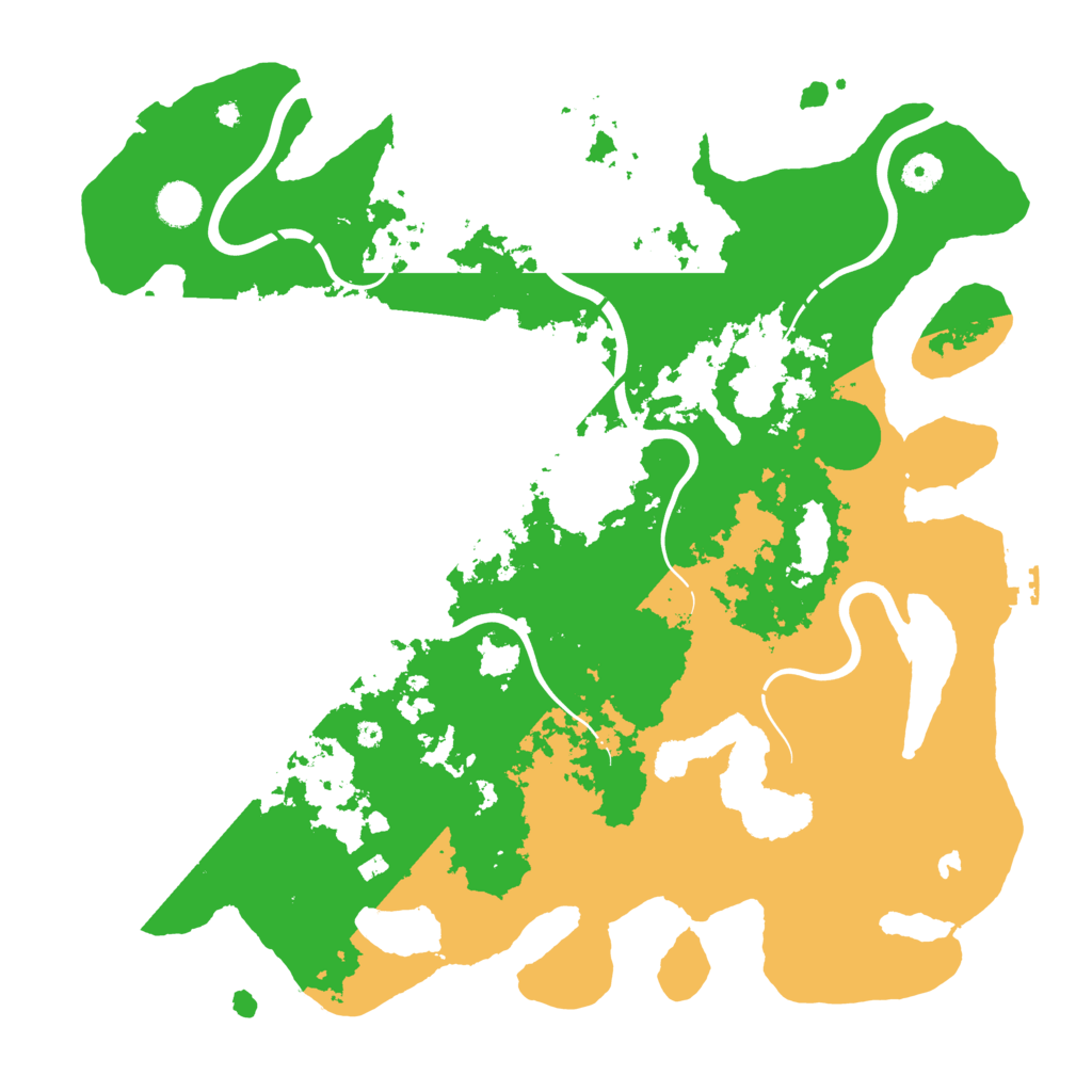 Biome Rust Map: Procedural Map, Size: 4250, Seed: 3001