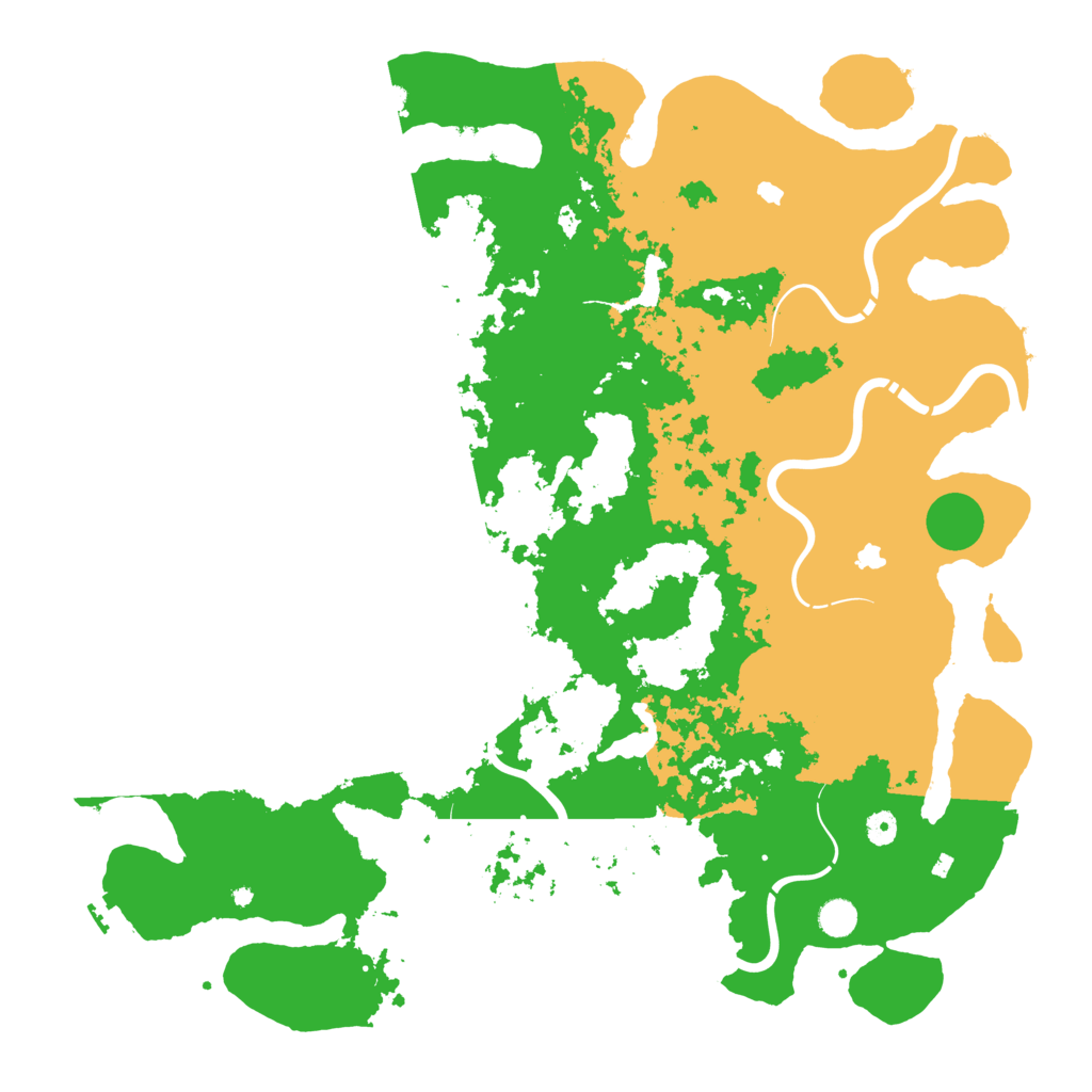 Biome Rust Map: Procedural Map, Size: 5000, Seed: 1423944267